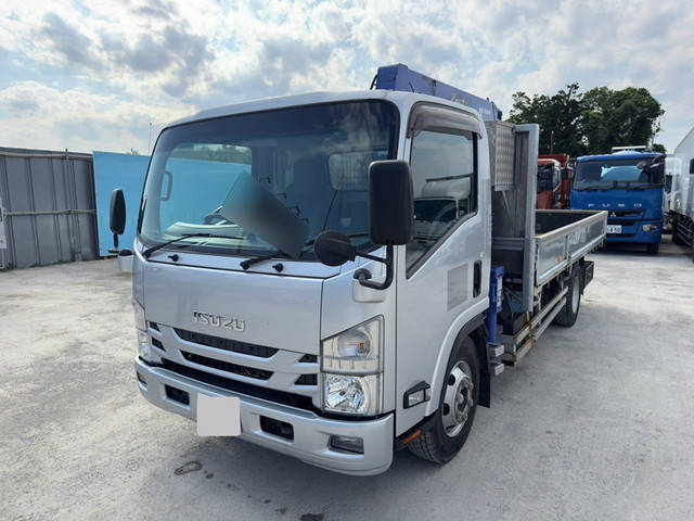 ISUZU Elf Truck (With 4 Steps Of Cranes) 2RG-NPR88YN 2019 69,311km