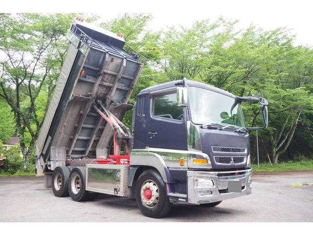 MITSUBISHI FUSO Super Great Dump QKG-FV50VX 2013 555,000km