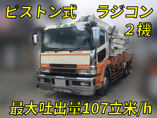 MITSUBISHI FUSO Super Great Concrete Pumping Truck KL-FV50MPY (KAI) 2001 693,239km