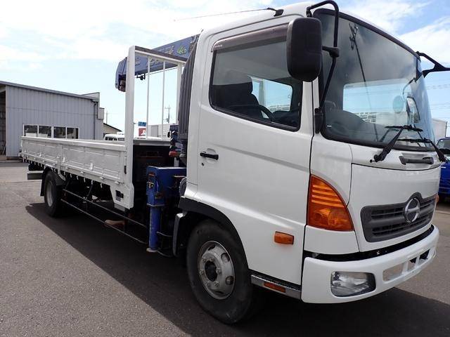 HINO Ranger Truck (With 4 Steps Of Cranes) BKG-FC7JKYA 2011 79,000km