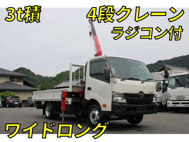 HINO Dutro Truck (With 4 Steps Of Cranes) TPG-XZU712M 2018 37,000km