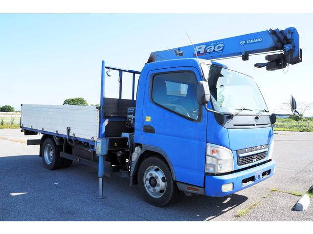 MITSUBISHI FUSO Canter Truck (With 3 Steps Of Cranes) PDG-FE83DY 2008 437,000km