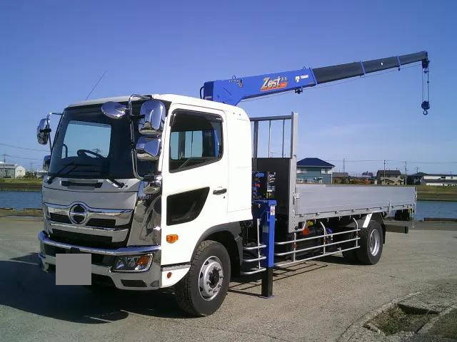 HINO Ranger Truck (With 4 Steps Of Cranes) 2PG-FE2ACA 2023 381km