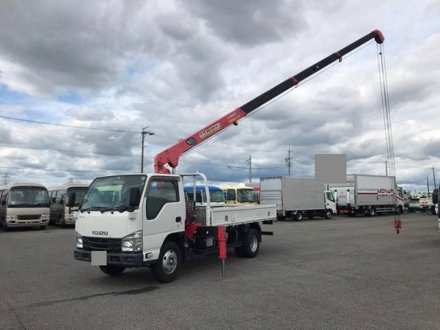 ISUZU Elf Truck (With 4 Steps Of Cranes) TPG-NKR85AR 2016 79,000km