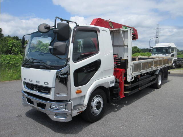 MITSUBISHI FUSO Fighter Truck (With 4 Steps Of Cranes) 2KG-FK62FZ 2018 338,000km