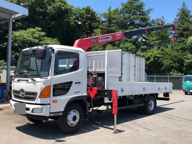 HINO Ranger Truck (With 4 Steps Of Cranes) TKG-FC9JKAP 2013 72,671km