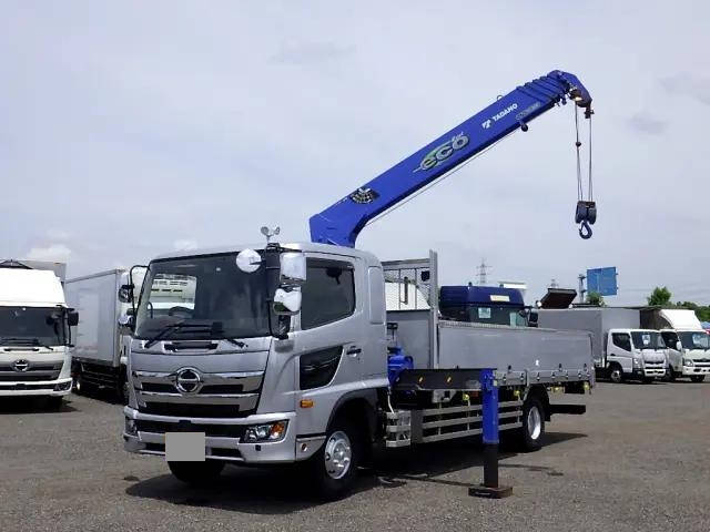 HINO Ranger Truck (With 5 Steps Of Cranes) 2KG-GD2ABA 2018 30,000km
