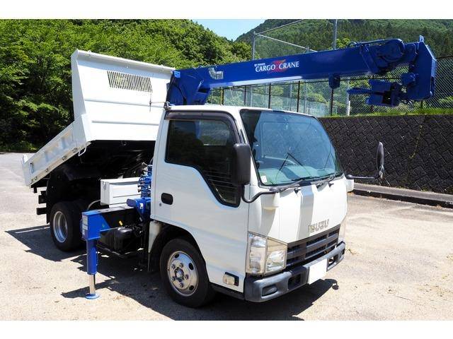 ISUZU Elf Dump (With Crane) SKG-NKR85AN 2012 112,000km