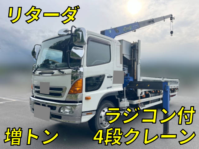HINO Ranger Truck (With 4 Steps Of Cranes) QKG-FE7JLAA 2016 171,016km