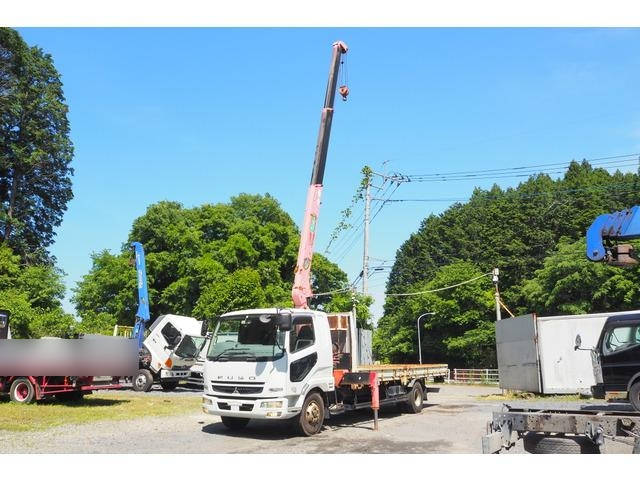 MITSUBISHI FUSO Fighter Truck (With 3 Steps Of Cranes) PDG-FK61F 2008 128,000km