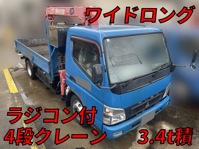 MITSUBISHI FUSO Canter Truck (With 4 Steps Of Cranes) PDG-FE83DY 2010 100,540km