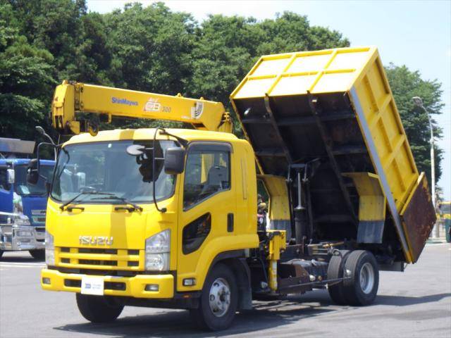 ISUZU Forward Dump (With Crane) PKG-FRR90S2 2009 404,000km