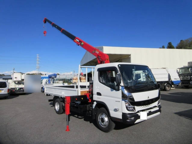 MITSUBISHI FUSO Canter Truck (With 4 Steps Of Cranes) 2RG-FEB80 2023 1,000km