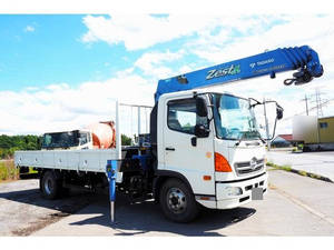 HINO Ranger Truck (With 5 Steps Of Cranes) SKG-FC9JKAA 2012 179,000km_1