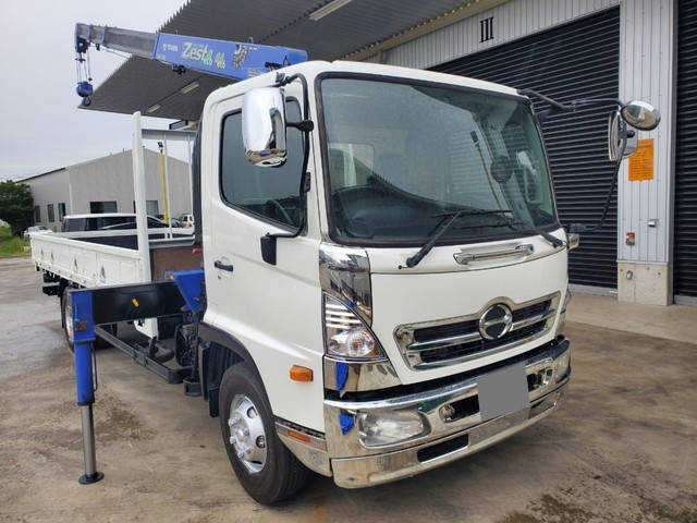 HINO Ranger Truck (With 4 Steps Of Cranes) TKG-FC9JKAP 2012 48,000km