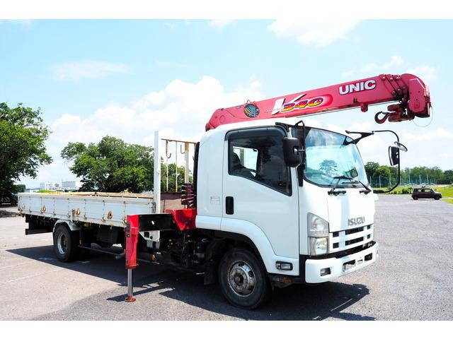 ISUZU Forward Truck (With 4 Steps Of Cranes) PKG-FRR90S2 2010 123,000km