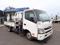 HINO Dutro Truck (With 4 Steps Of Cranes) TKG-XZU775M 2013 197,000km_1
