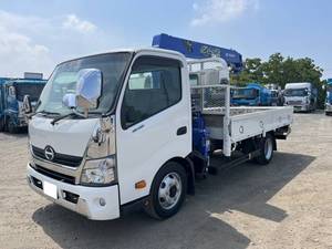 HINO Dutro Truck (With 4 Steps Of Cranes) TKG-XZU710M 2016 19,000km_1