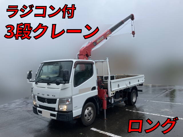 MITSUBISHI FUSO Canter Truck (With 3 Steps Of Cranes) TKG-FEA50 2013 70,649km