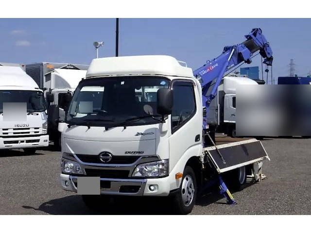 HINO Dutro Truck (With Crane) TKG-XZU605M 2017 151,000km