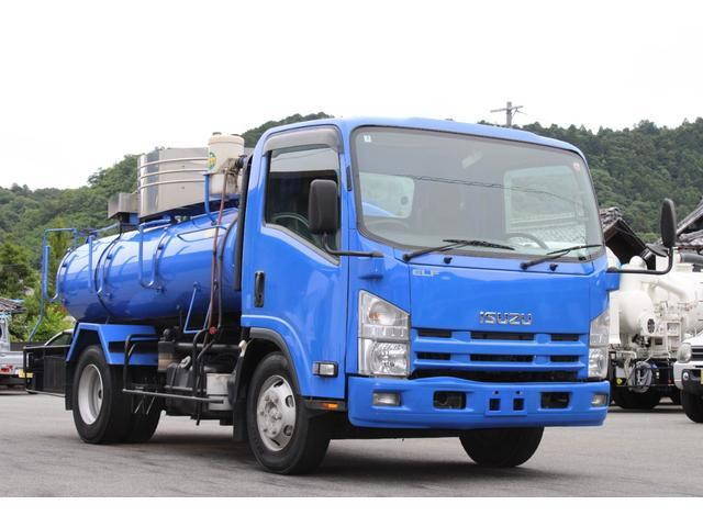 ISUZU Elf Vacuum Truck PDG-NPR75N 2010 180,000km