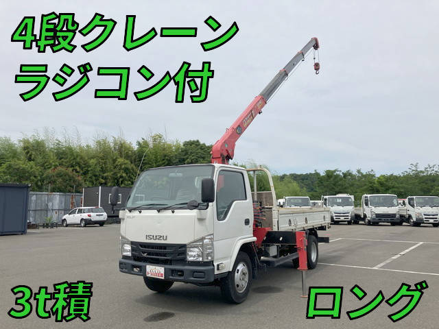 ISUZU Elf Truck (With 4 Steps Of Cranes) TPG-NKR85R 2017 194,905km