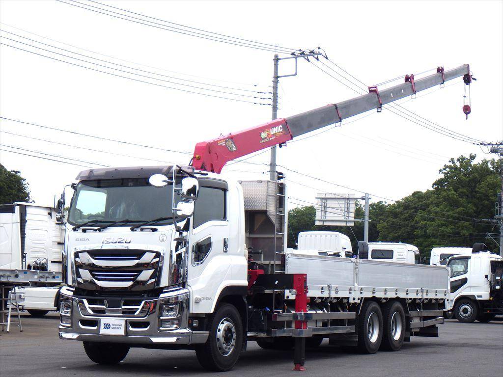 ISUZU Giga Truck (With 6 Steps Of Cranes) 2PG-CYZ77C 2020 61,000km