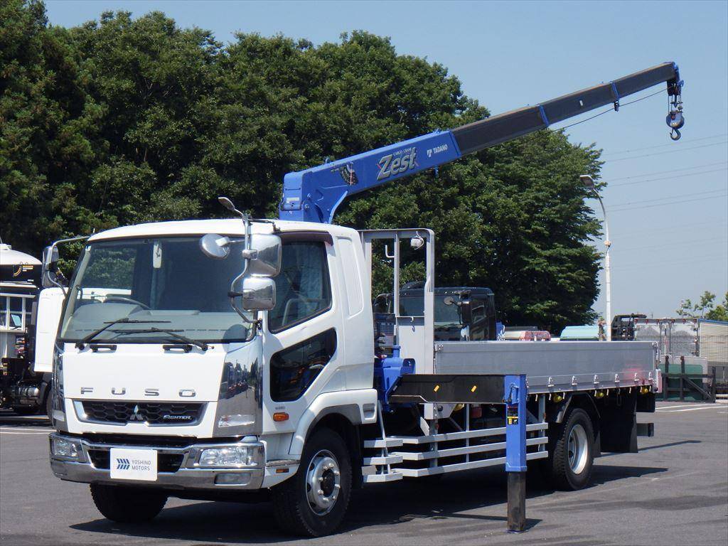 MITSUBISHI FUSO Fighter Truck (With 4 Steps Of Cranes) QKG-FK65FZ 2014 389,000km