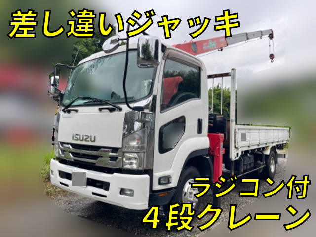 ISUZU Forward Truck (With 4 Steps Of Cranes) TKG-FRR90S2 2015 90,886km