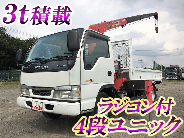 ISUZU Elf Truck (With 4 Steps Of Unic Cranes) KR-NKR81LR 2004 77,795km