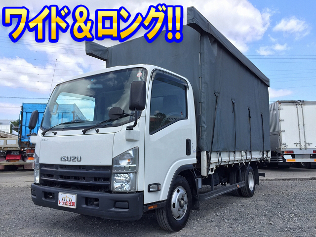 ISUZU Elf Covered Truck BKG-NPR85AR 2008 71,444km