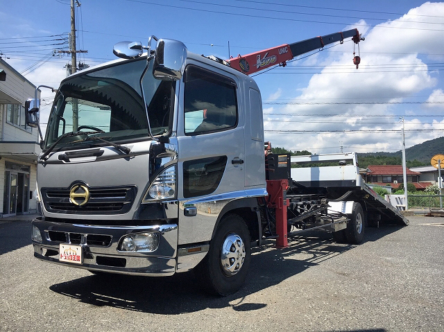 HINO Ranger Safety Loader (With 4 Steps Of Cranes) KK-FD1JLEA 2002 59,289km