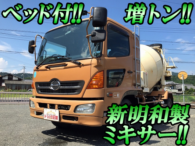 HINO Ranger Mixer Truck KL-FE1JEEA 2003 283,089km