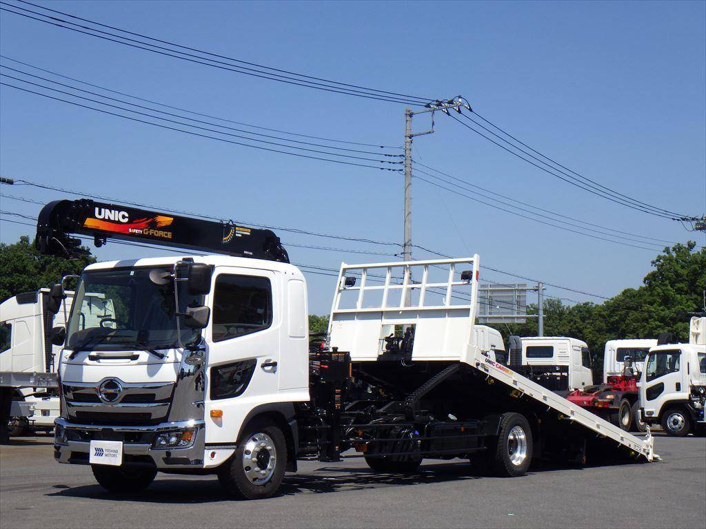 HINO Ranger Safety Loader (With 4 Steps Of Cranes) 2PG-FE2ACA 2023 1,000km