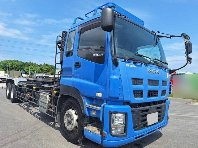 ISUZU Giga Container Carrier Truck LKG-CYZ77A 2011 505,000km