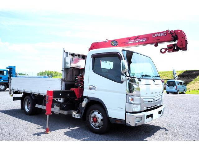 MITSUBISHI FUSO Canter Truck (With 3 Steps Of Cranes) TKG-FEB80 2012 569,000km