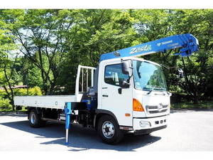 HINO Ranger Truck (With 4 Steps Of Cranes) SKG-FC9JKAP 2012 112,000km_1