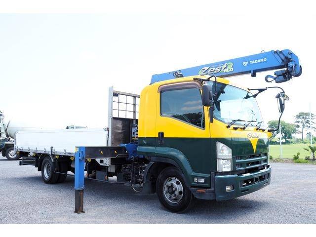 ISUZU Forward Truck (With 3 Steps Of Cranes) TKG-FRR90S2 2014 433,000km