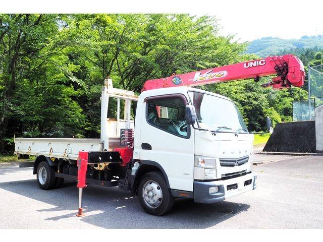 MITSUBISHI FUSO Canter Truck (With 4 Steps Of Cranes) TKG-FEB90 2014 66,000km