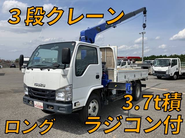 ISUZU Elf Truck (With 3 Steps Of Cranes) TPG-NKR85R 2015 35,588km