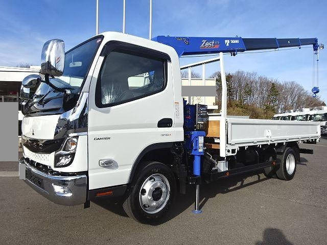MITSUBISHI FUSO Canter Truck (With 4 Steps Of Cranes) 2RG-FEB80 2023 572km