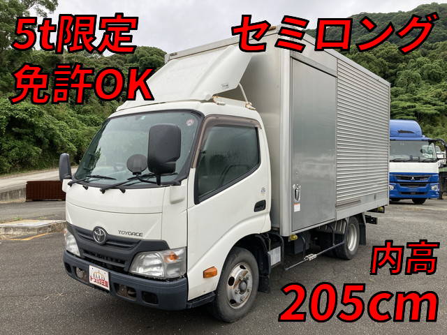 TOYOTA Toyoace Aluminum Van TKG-XZU645 2016 258,342km