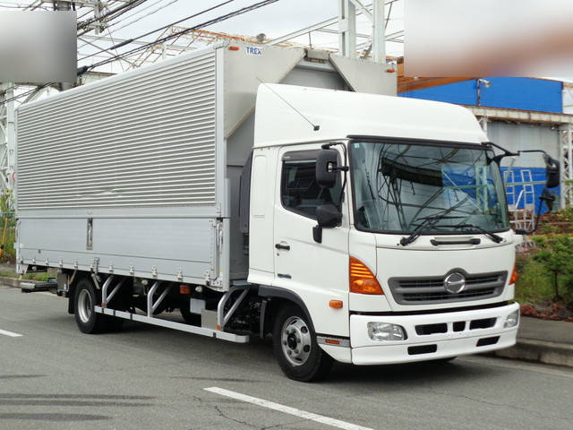 HINO Ranger Aluminum Wing TPG-FD7JLAA 2017 709,197km