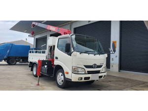 HINO Dutro Truck (With 4 Steps Of Cranes) TKG-XZU605M 2013 267,000km_1
