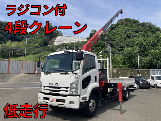 ISUZU Forward Truck (With 4 Steps Of Cranes) TKG-FRR90S1 2017 54,689km