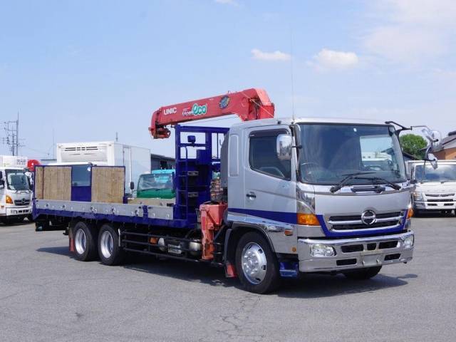 HINO Ranger Safety Loader (With 4 Steps Of Cranes) BDG-GK8JRWA 2008 -