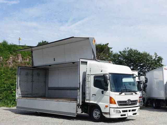 HINO Ranger Aluminum Wing TKG-FD7JLAA 2016 472,000km