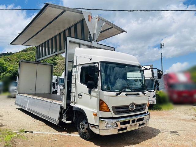 HINO Ranger Aluminum Wing TKG-FD7JPAA 2014 382,000km