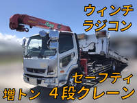 MITSUBISHI FUSO Fighter Safety Loader (With 4 Steps Of Cranes) QKG-FK72FZ 2013 476,571km_1