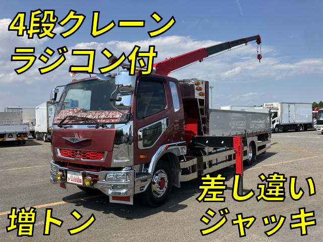 MITSUBISHI FUSO Fighter Truck (With 4 Steps Of Cranes) QKG-FK65FZ 2016 455,524km